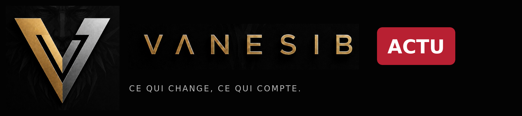 VANESIB ACTU — Ce qui change, ce qui compte